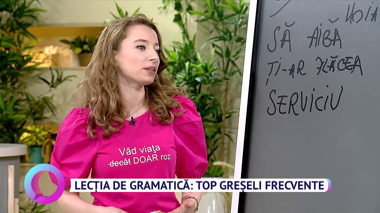 Lecția de gramatică: Top greșeli frecvente