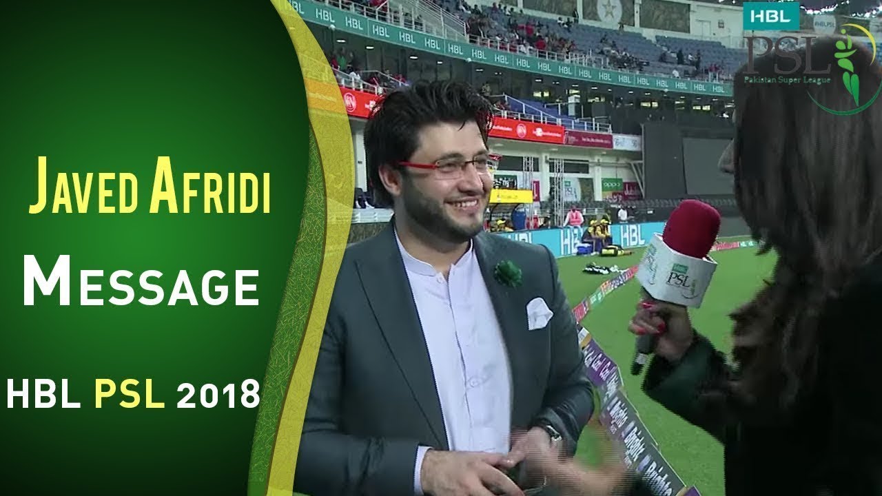 Peshawar Zalmi Owner Javed Afridi's Interview With Zainab Abbas | HBL PSL 2018|M1F1