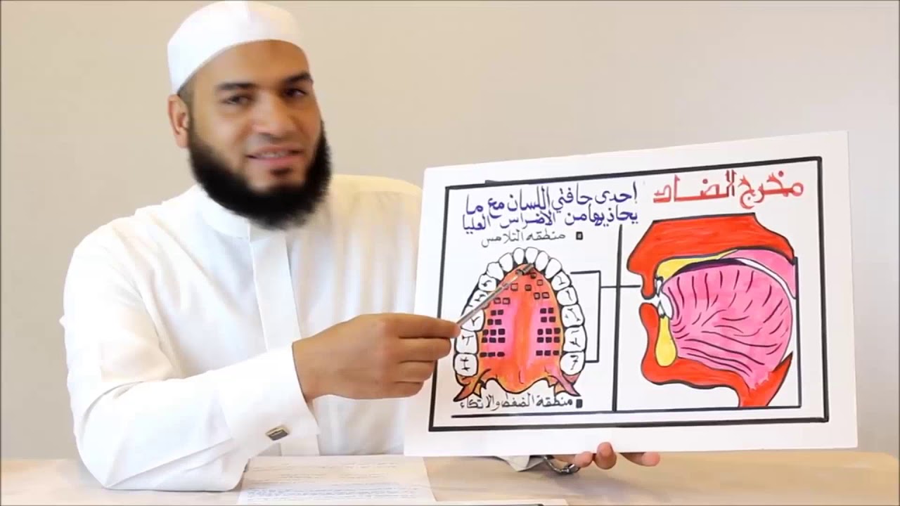 شرح الجزرية 11 ـ مخرج الضاد ـ الشيخ عماد أنور الديب