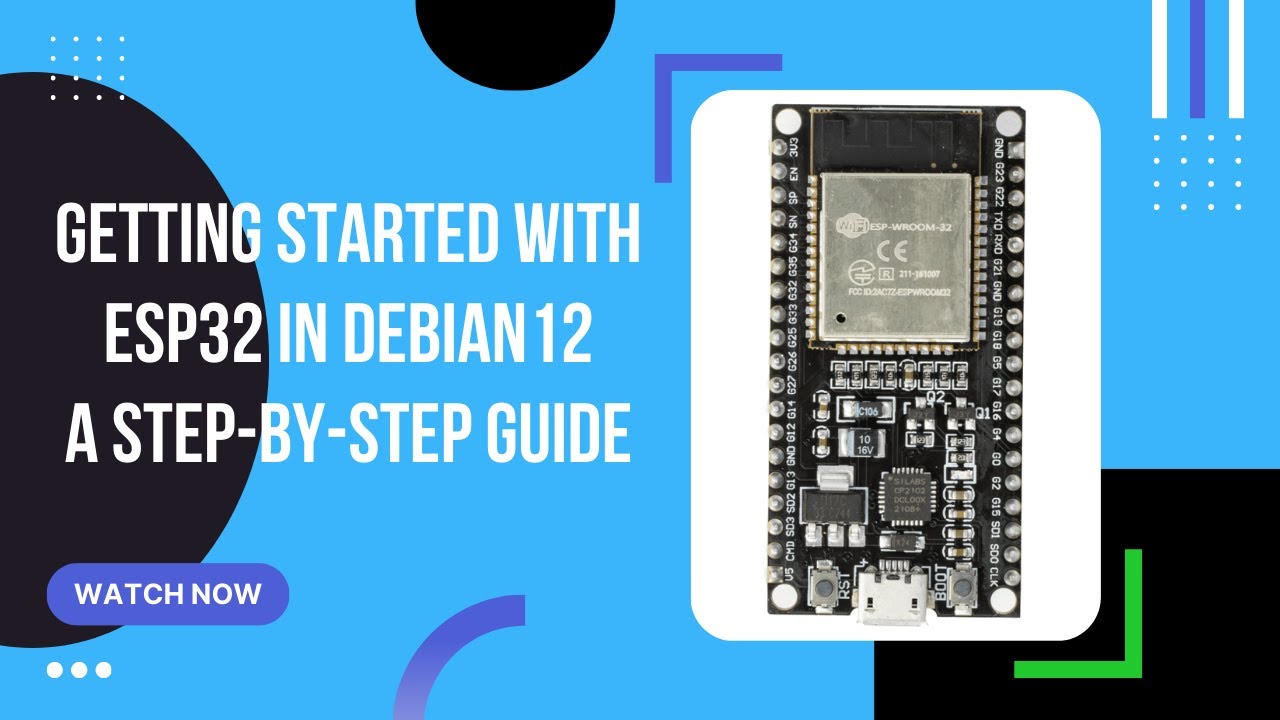 Getting started with ESP32 in Debian12 - a step-by-step guide