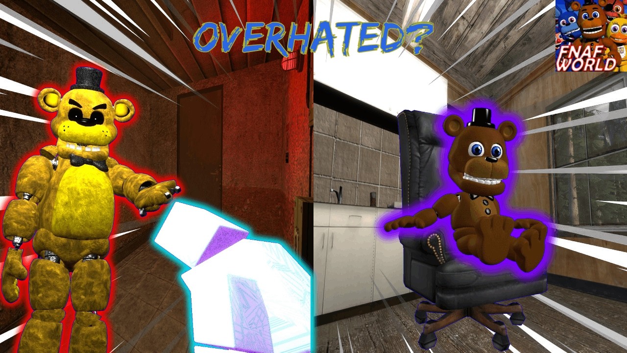 FNAF World: The MOST OVERHATED Five Night's at Freddy's Game