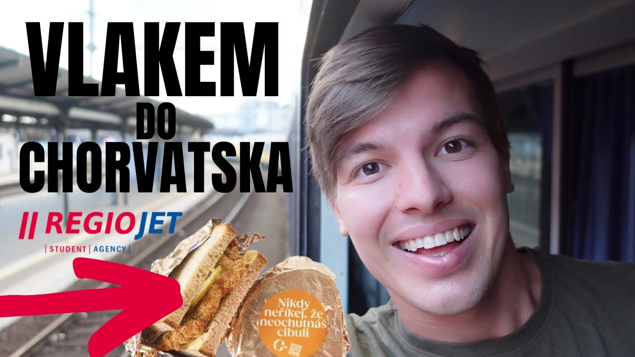 Vlakem do Chorvatska 2023 🇭🇷 | Regiojet 💛