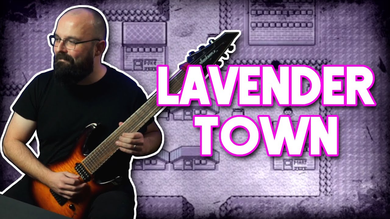 Pokémon Red/Blue/Yellow - Lavender Town // Metal Cover
