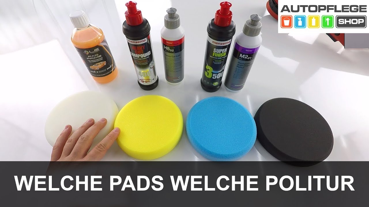 Welche Polierpads für Exzenter