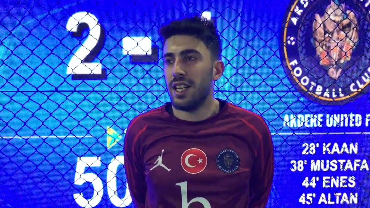 Akdere United maç sonu röportaj 