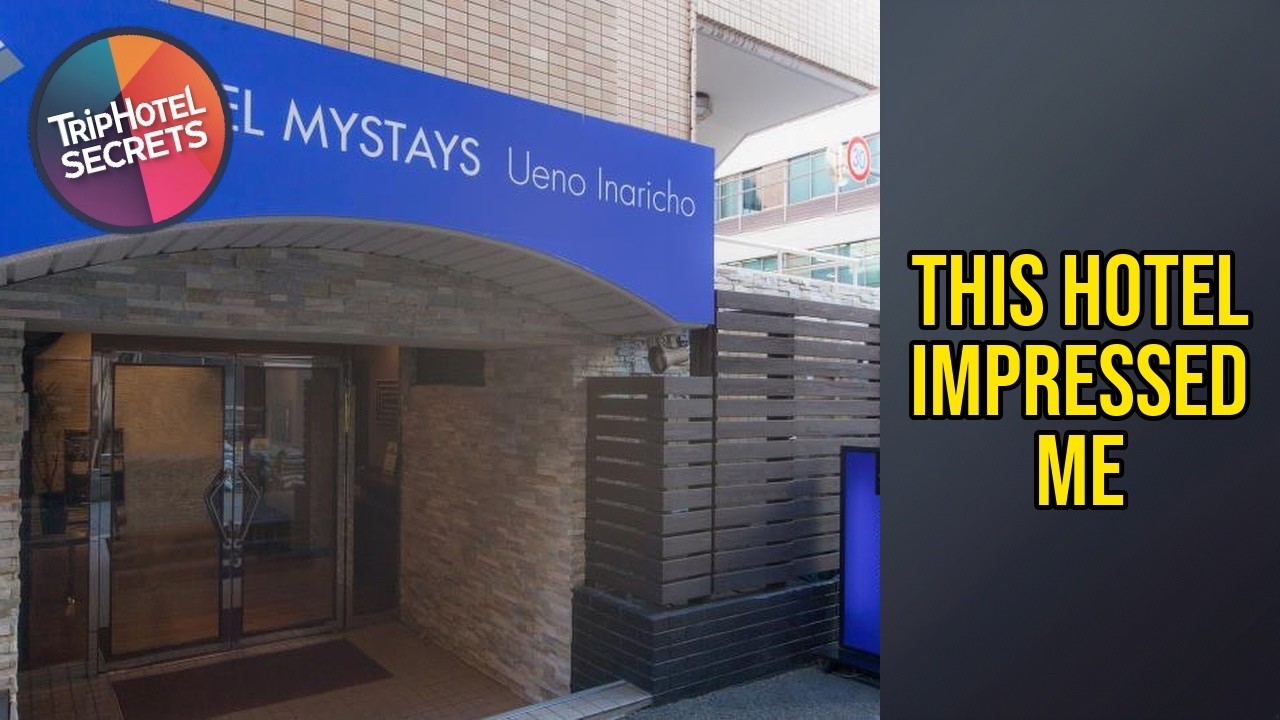 HOTEL MYSTAYS Ueno-Inaricho - This Hotel Impressed Me | Tokyo, Japan🏩