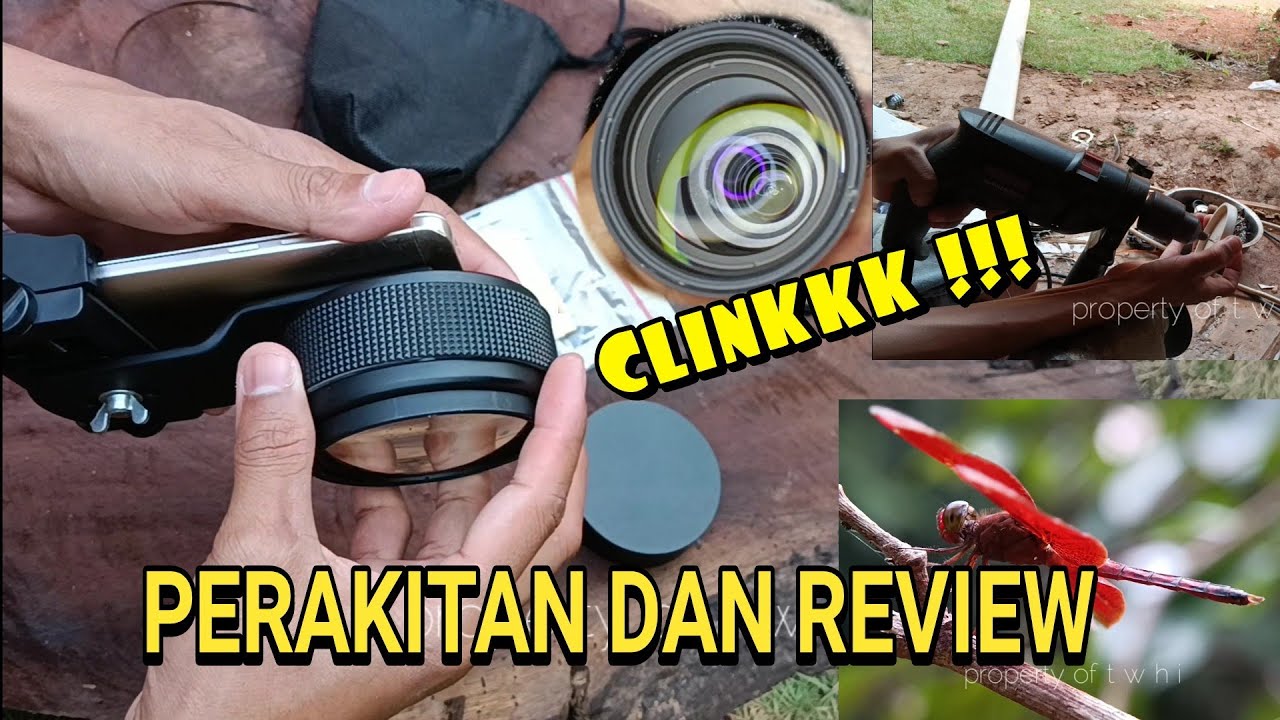 unboxing | review | proses perakitan pembuatan lensa macro | lensbong