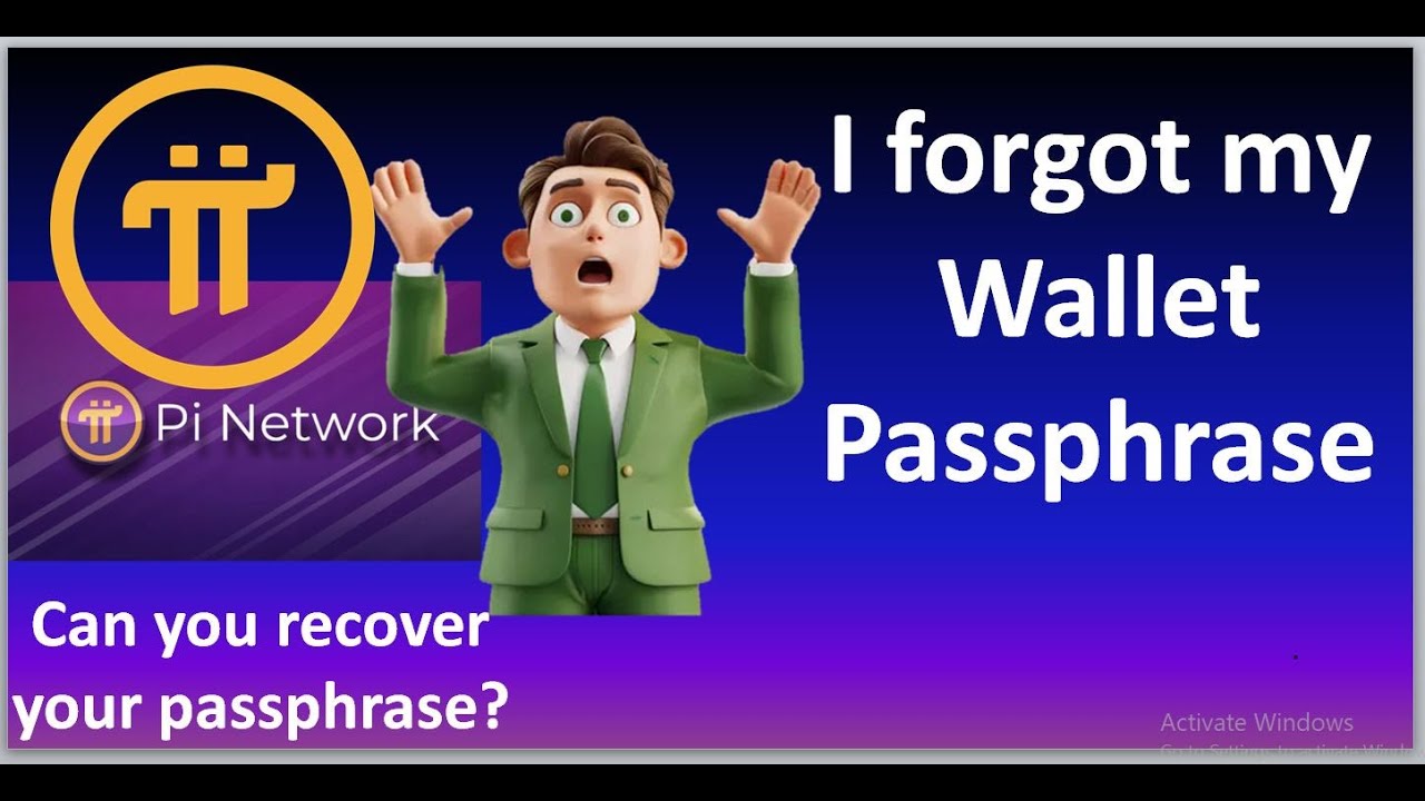 Pi Network: I Forgot My Wallet Passphrase | How do I Recover My Passphrase