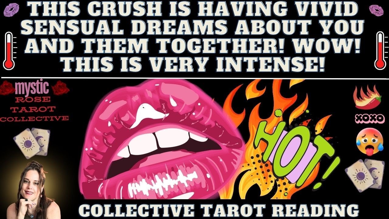 THIS CRUSH IS HAVING VIVID SENSUAL DREAMS ABOUT YOU AND THEM TOGETHER! ❤️‍🔥THIS IS INTENSE!! (tarot)