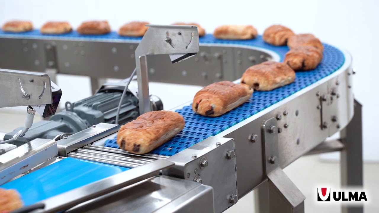 Schokoladen Croissant Verpackung in Doppel  Line mit Schlauchbeutelmaschinen ULMA Atlanta