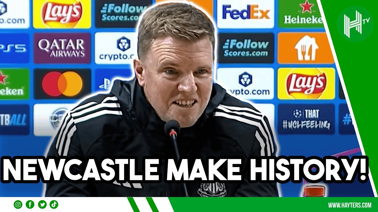 A HISTORIC night! | Eddie Howe | Qarabag 1-6 Newcastle