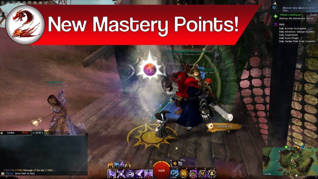 Guild Wars 2: New Central Tyria Mastery Insights | 9 Easy Central Tyria GW2 Mastery Points Guide