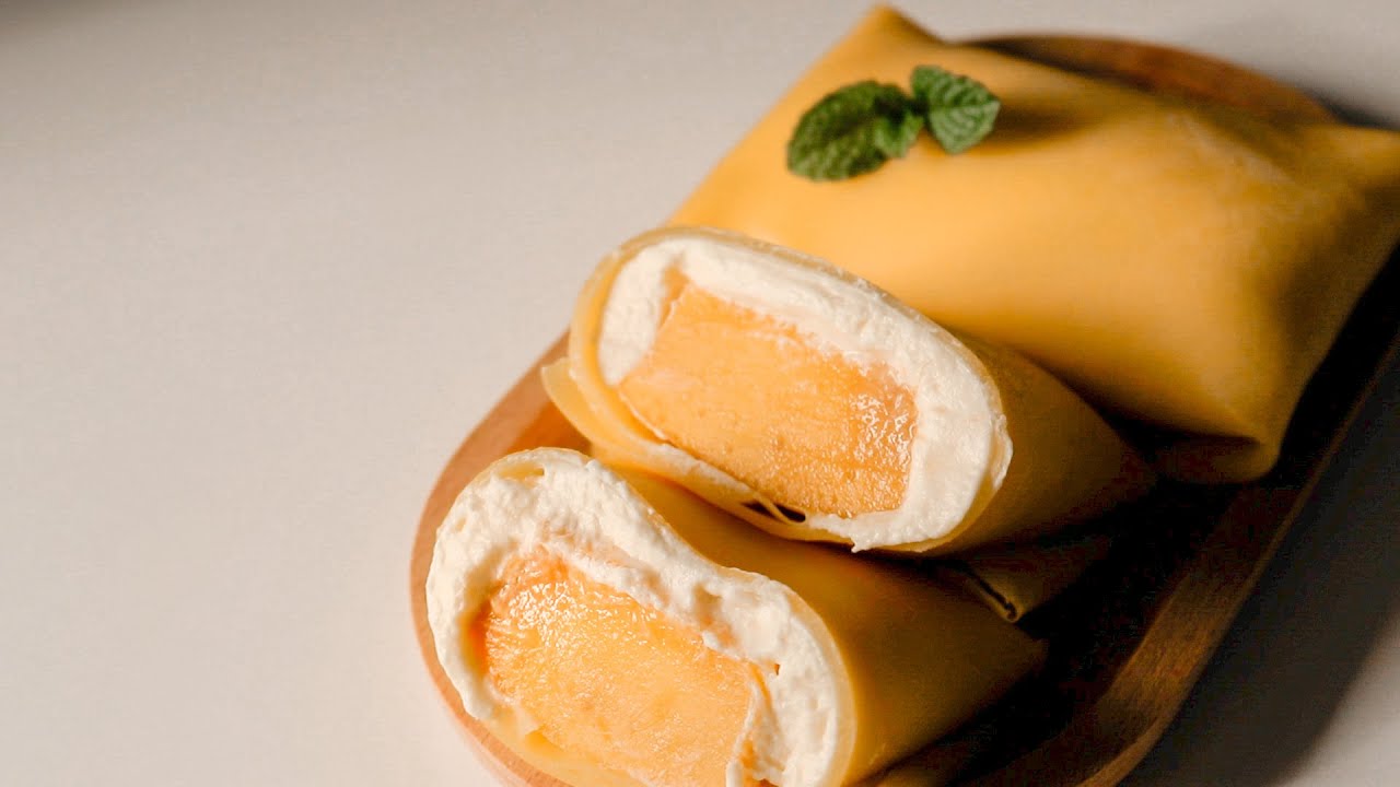 How To Make Hong Kong Mango Pancakes - Easy Recipe