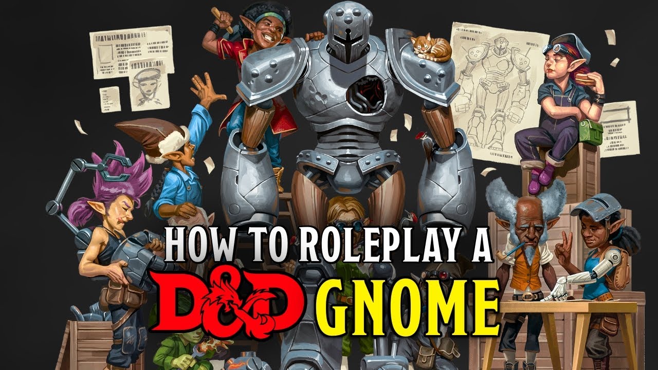 Whimsy and Wit: Roleplaying as a Gnome in D&D