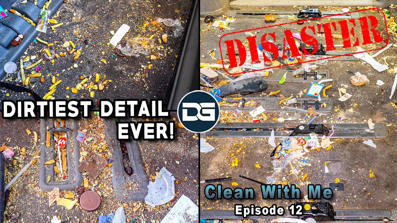 Deep Cleaning The NASTIEST Vehicle I've Ever Seen! | Clean With Me Ep 12 | INSANE Disaster Detail!