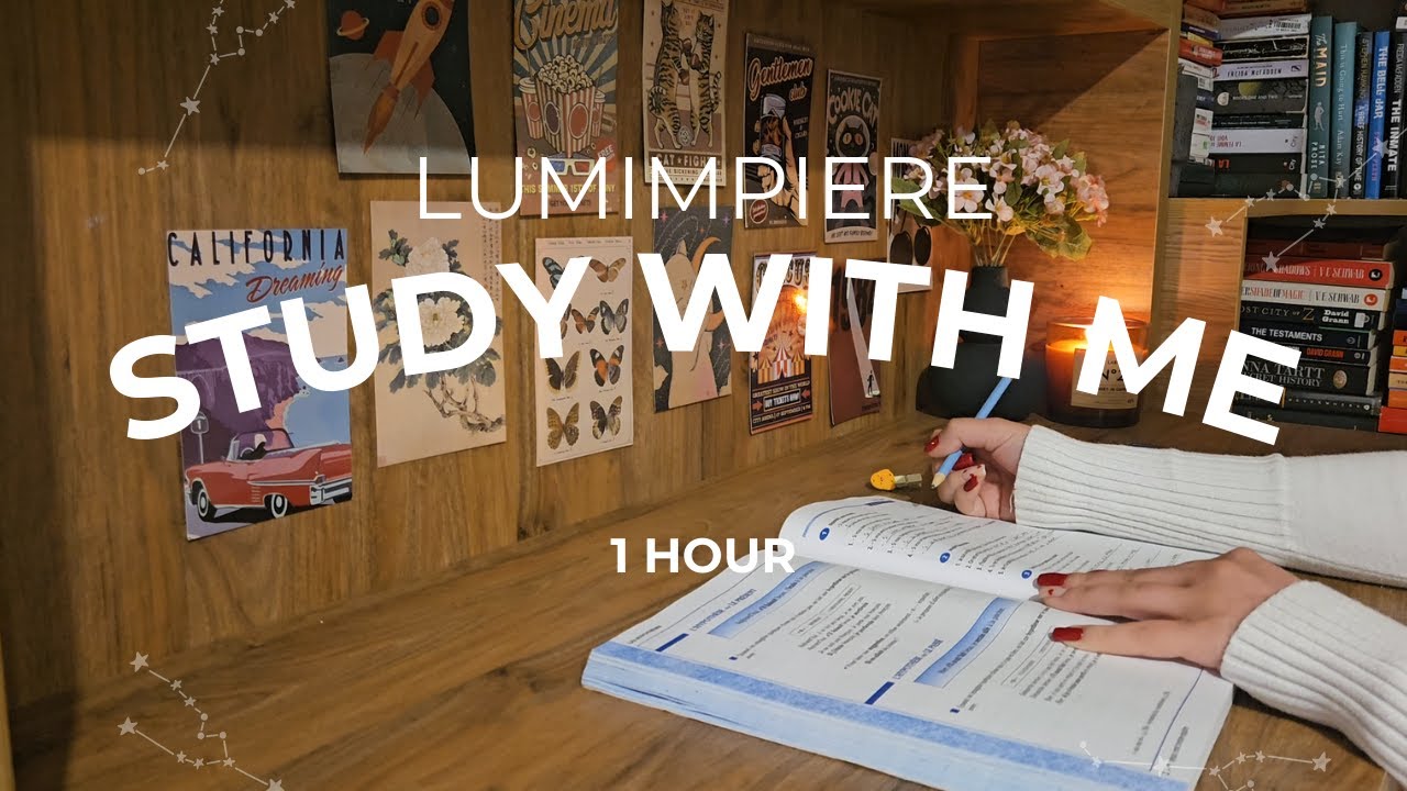 Pomodoro Study With Me (25/5) ⏳ Countdown Timer | Rain Sounds for Deep Focus | 1 hour