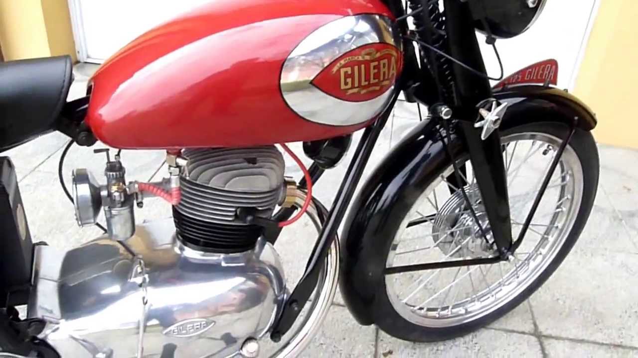 Gilera 125 turismo: prova a restauro finito