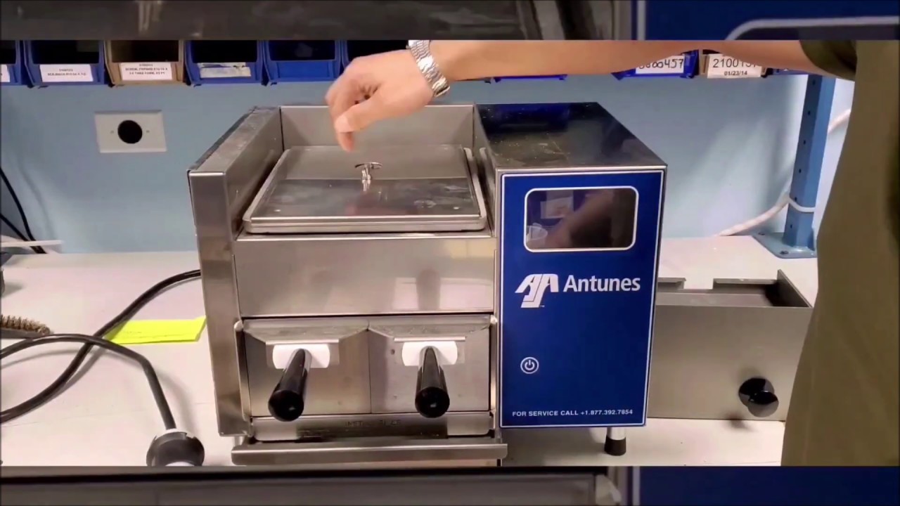 Antunes Rapid Steamer (RS-1000) Cleaning Procedure