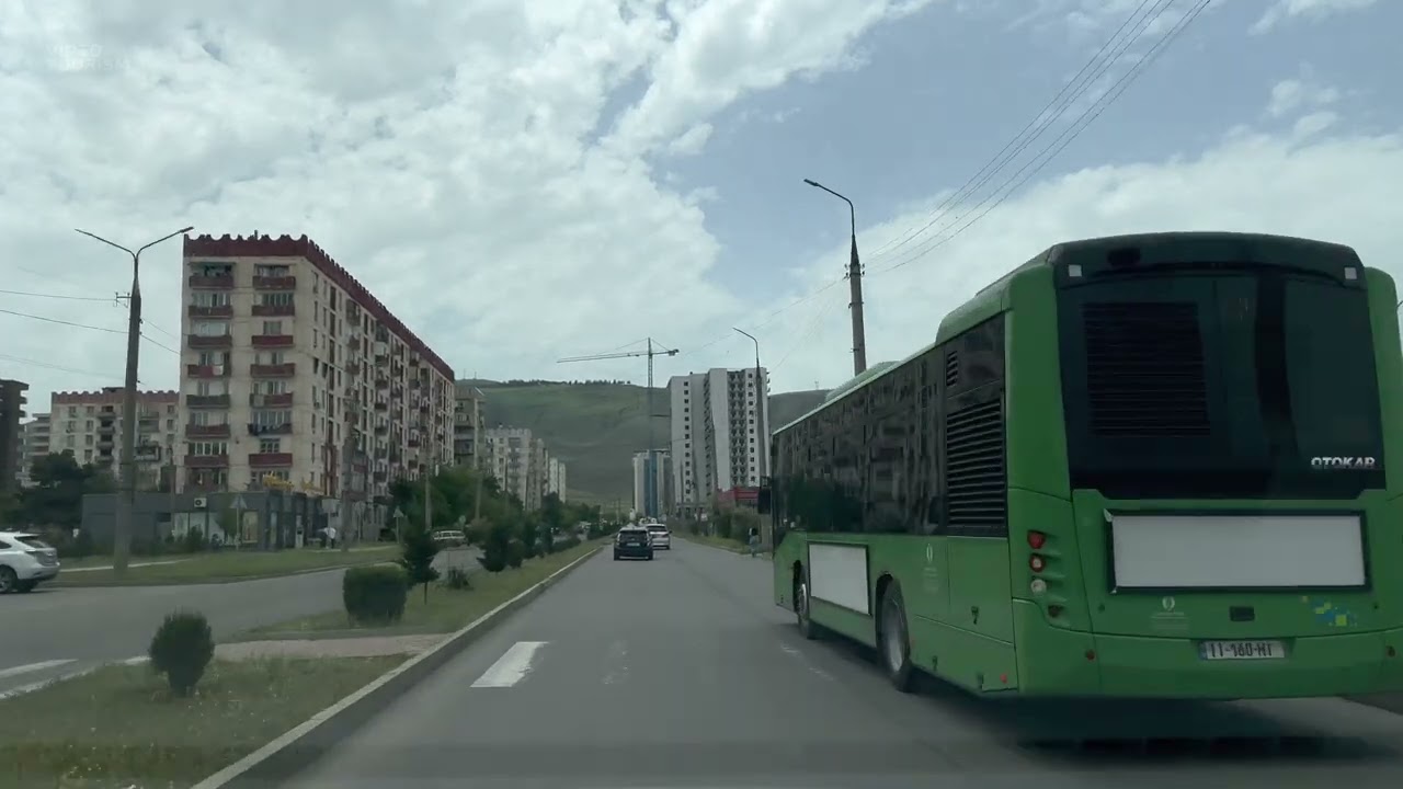 Driving Downtown RUSTAVI CITY, GEORGIA 2023