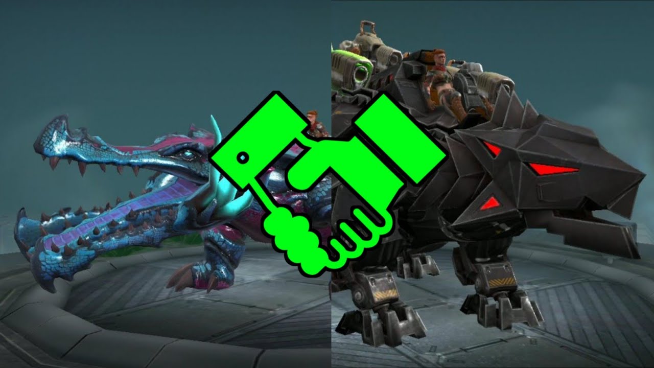 ANKYLOSAURUS / DEEPSTALKER friendship . ( JMW dino war )