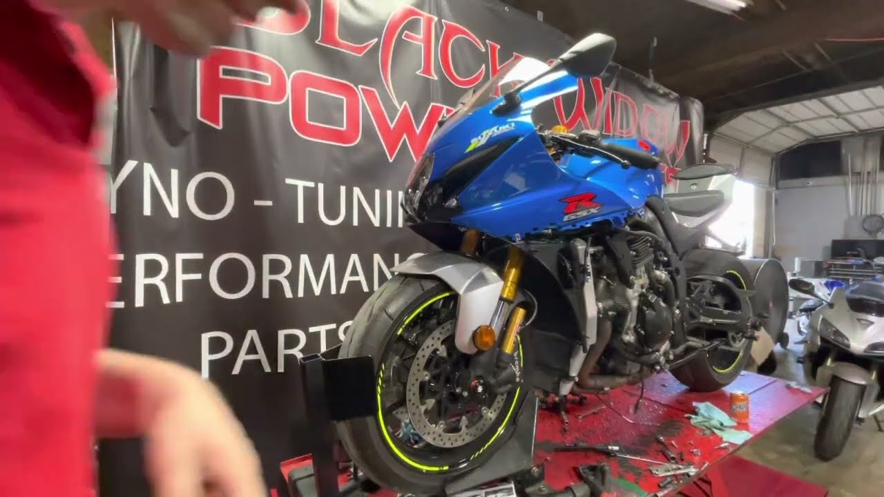 2022 GSXR1000R! Akrapovic! Установка и настройка