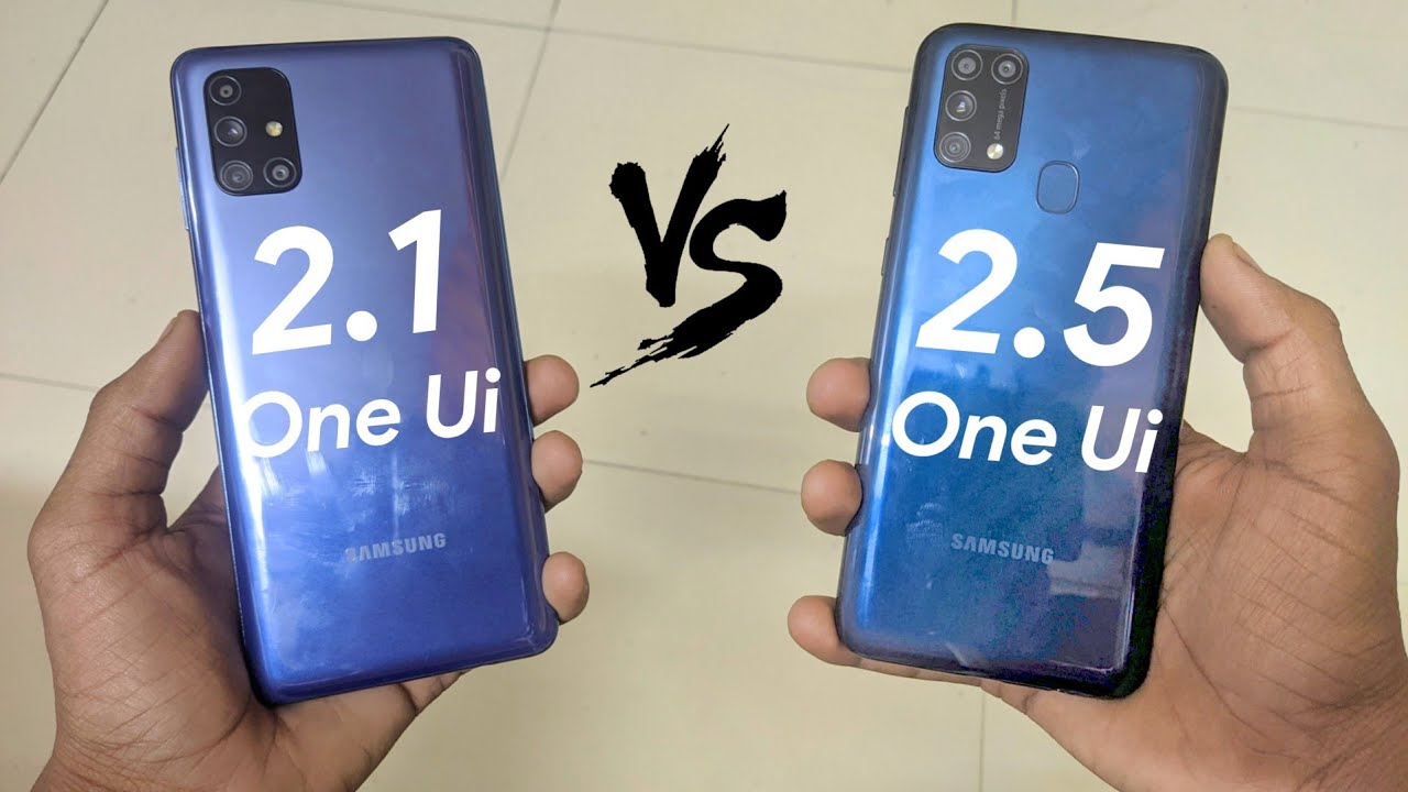 Samsung One Ui 2.1 Vs One Ui 2.5 Full Comparison Ft. ( Samsung Galaxy M51 Vs Samsung Galaxy M31 )