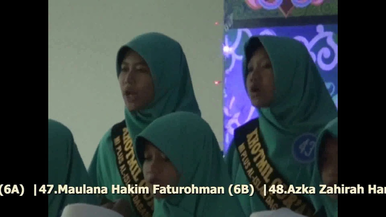KHOTAMAN AL QURAN METODE UMMI ANGKATAN V MI PLUS AL ISLAM DAGANGAN MADIUN 2018