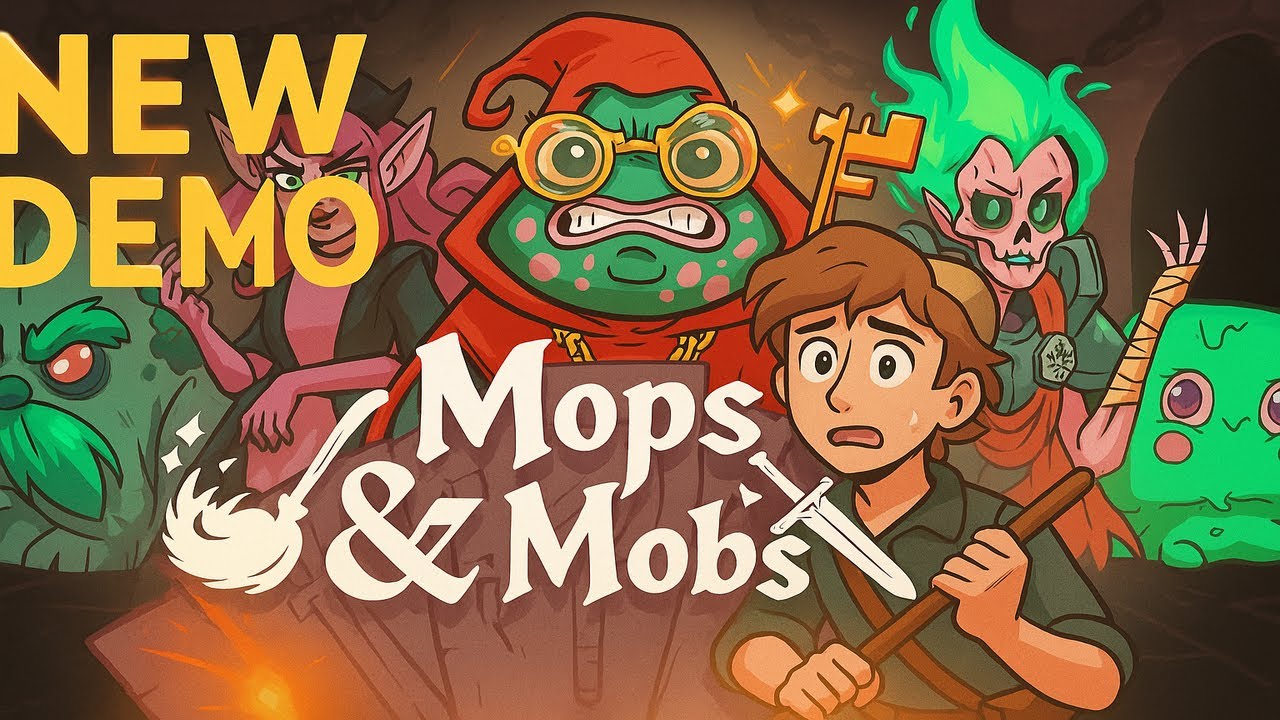 Mops and Mobs – New Demo Gameplay (No Commentary)