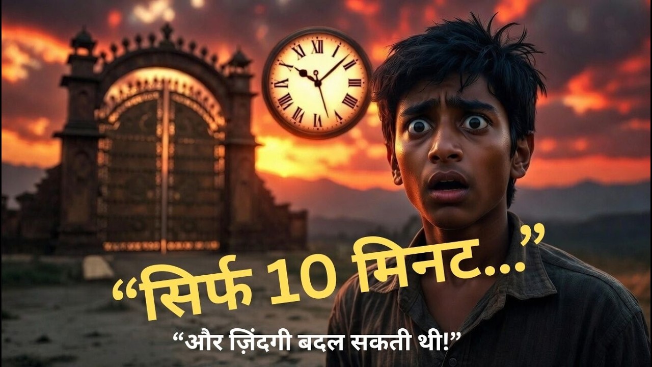 10 Minute Late = Life Ruined? | Powerful Motivational Story #motivationalstory