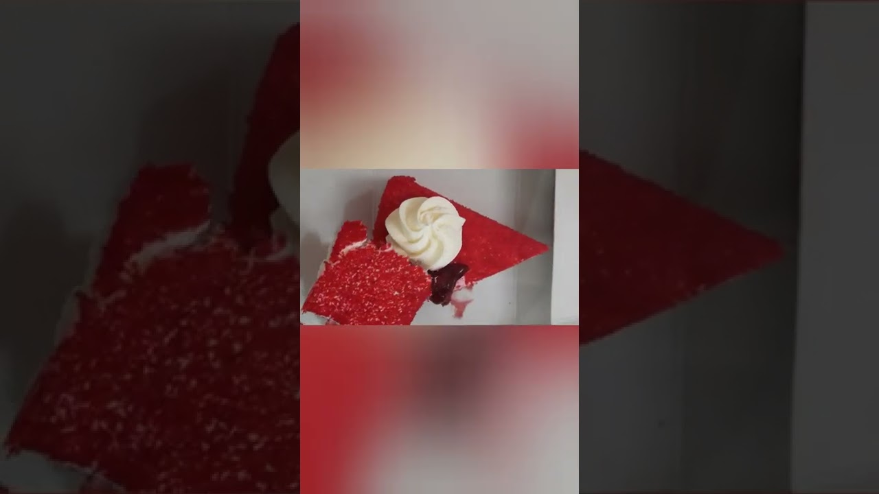 Redvelvet cake & walnut pie , coz its my B'day month 🤩 