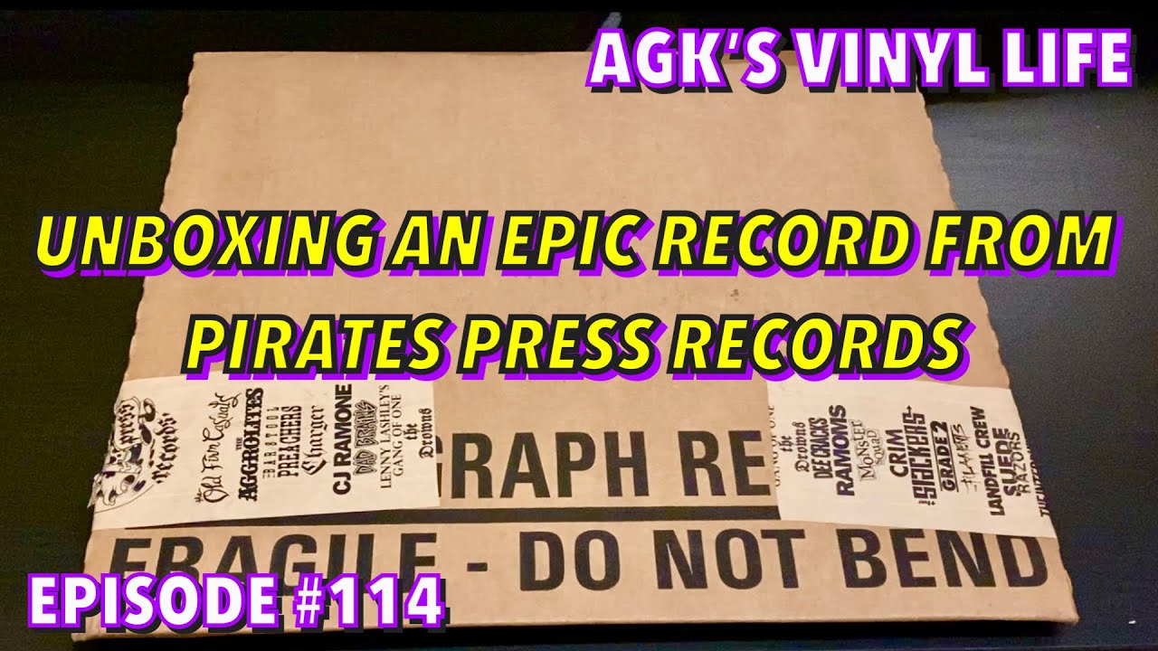 Unboxing An Epic Record from Pirates Press Records (New Release)! : Vinyl Community