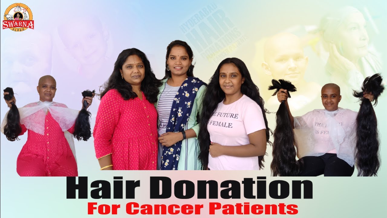 Hair Donation For Cancer Patients II Swarna Vlogs II Hyderabad Hair Donations For Cancer Patients I