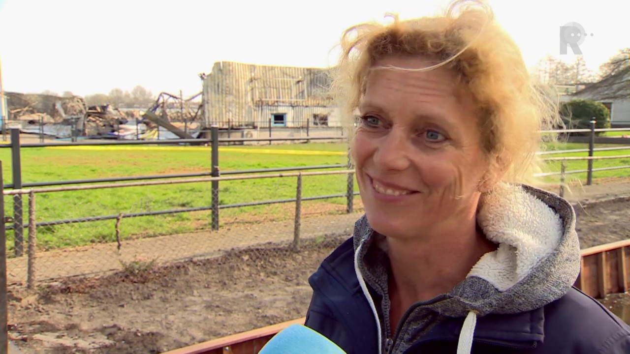 Brand in loods Bleiswijk: 'Binnen tien minuten kwam alles naar beneden storten'