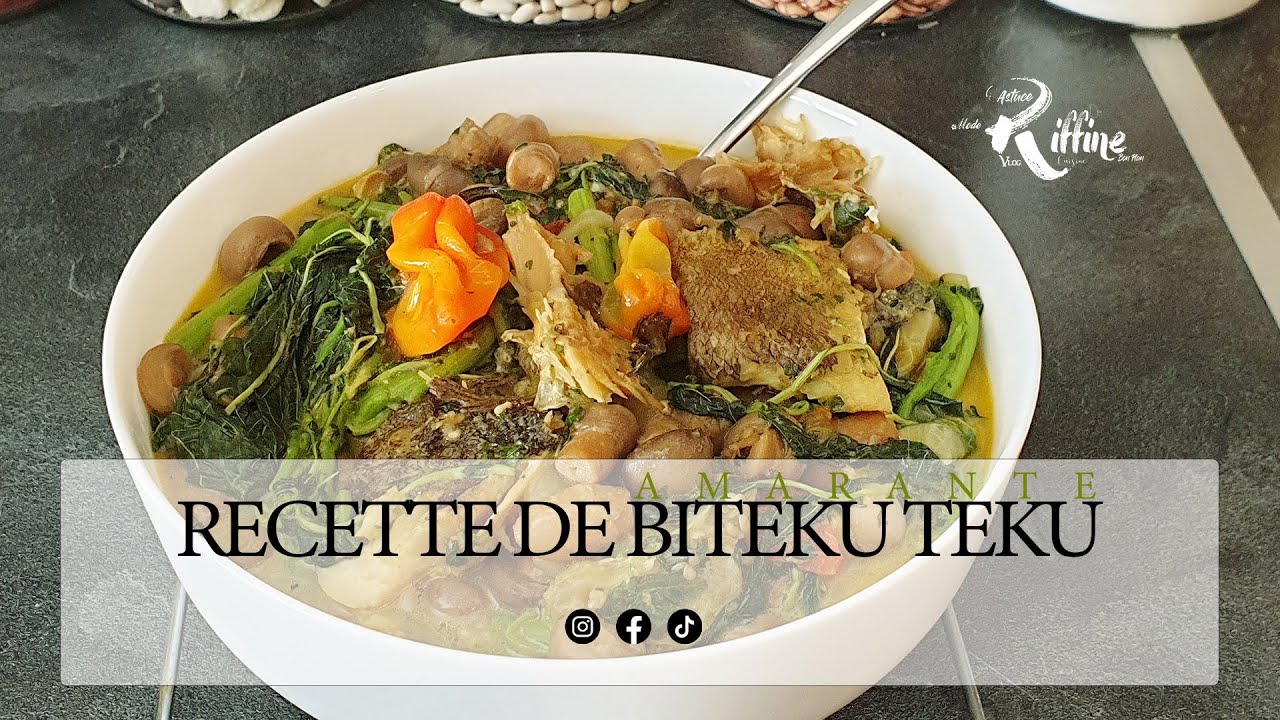 Recette de Biteku Teku ( Amarante )