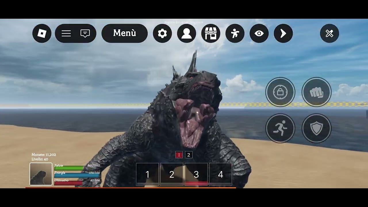 Gioco a k.m. (Kaiju multiverse) con il mio amico