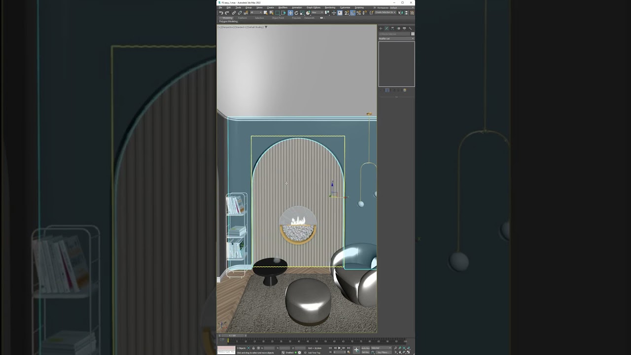 How to crop one object to the outline of another? Boolean 3Ds Max #3dmodeling #tutorial3d #3dmax #3d