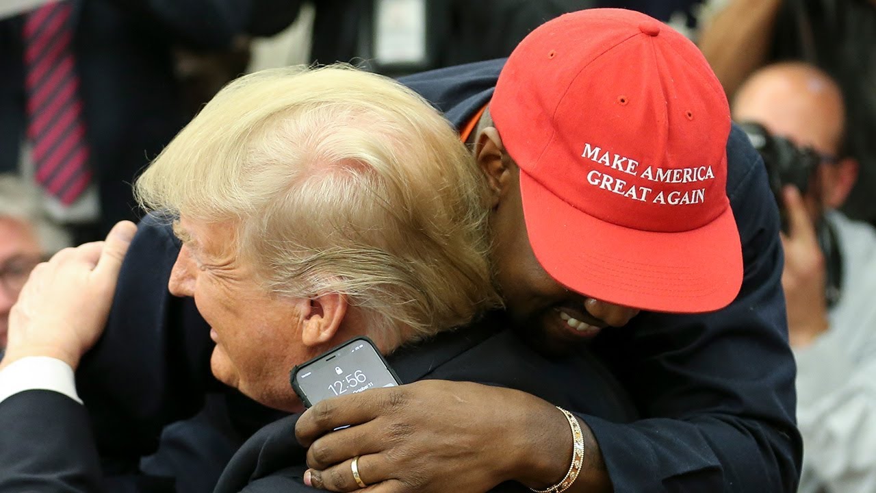 Kanye West MEETS With Trump & Says MAGA Hat Made Him Feel Like 'Superman'
