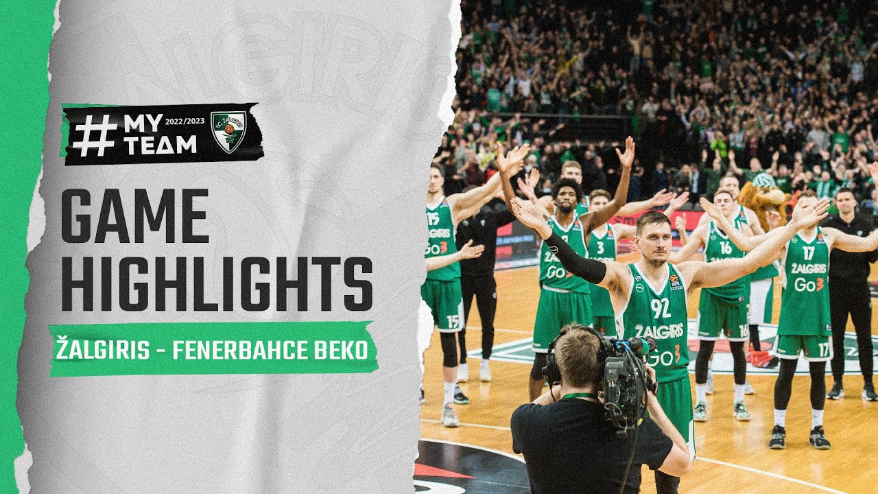 Zalgiris - Fenerbahce | Game Highlights | 2023.01.05