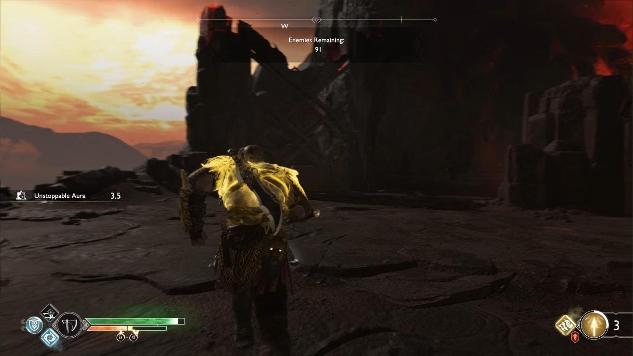 God of War players F up