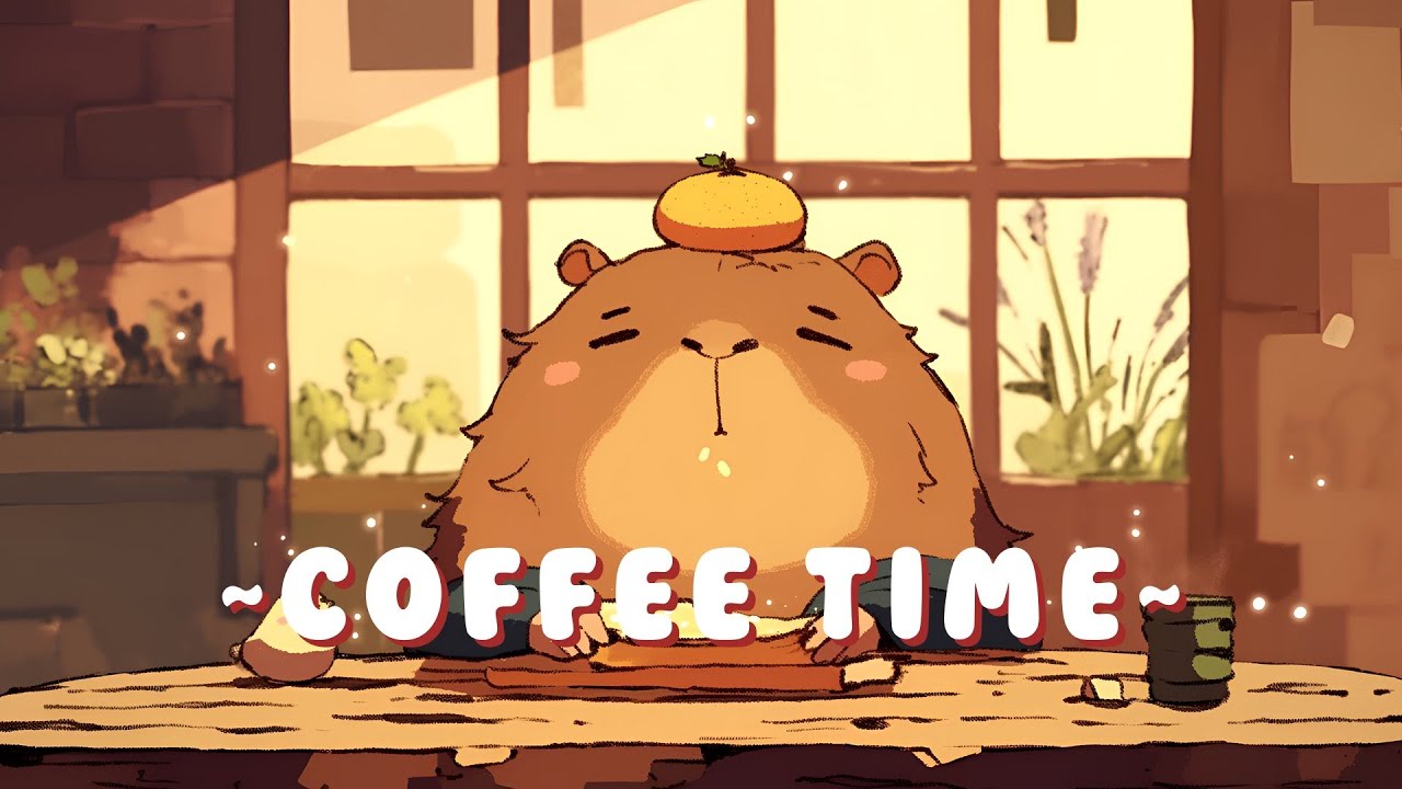 Capybara Lofi Zone - Relaxing Music for Work/Study ~ Cozy Atmosphere ~ 🎵 💫 | Non Stop Music