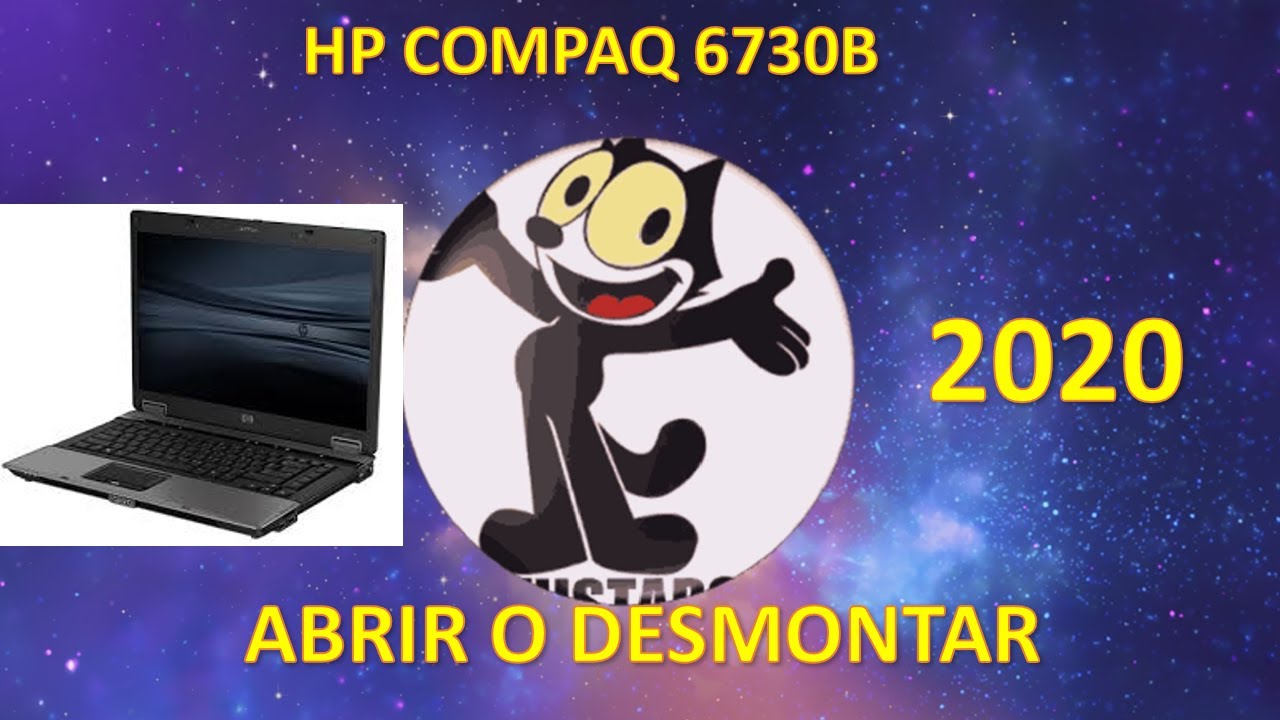 HP COMPAQ 6730B ABRIR O DESMONTAR