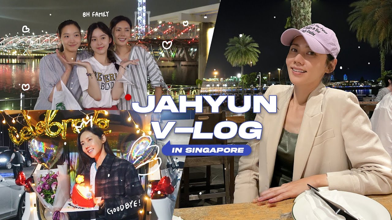 (SUB)[vlog]굿바이 진화영👋🏻 (그린마더스클럽, 작은아씨들, BH FAMILY, 마피아 게임, 마지막 촬영)ㅣ추자현 in 싱가포르 #2