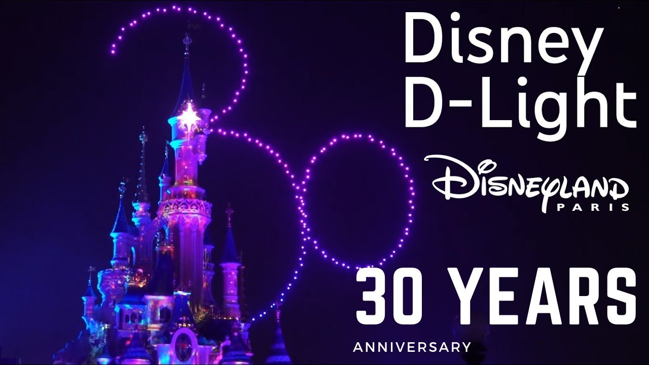 DISNEY D-LIGHT ILLUMINATION SHOW | DISNEYLAND PARIS