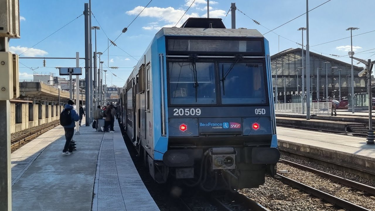 (FHD) Voyage entre Pierrefitte Stains et Paris Nord Surface
