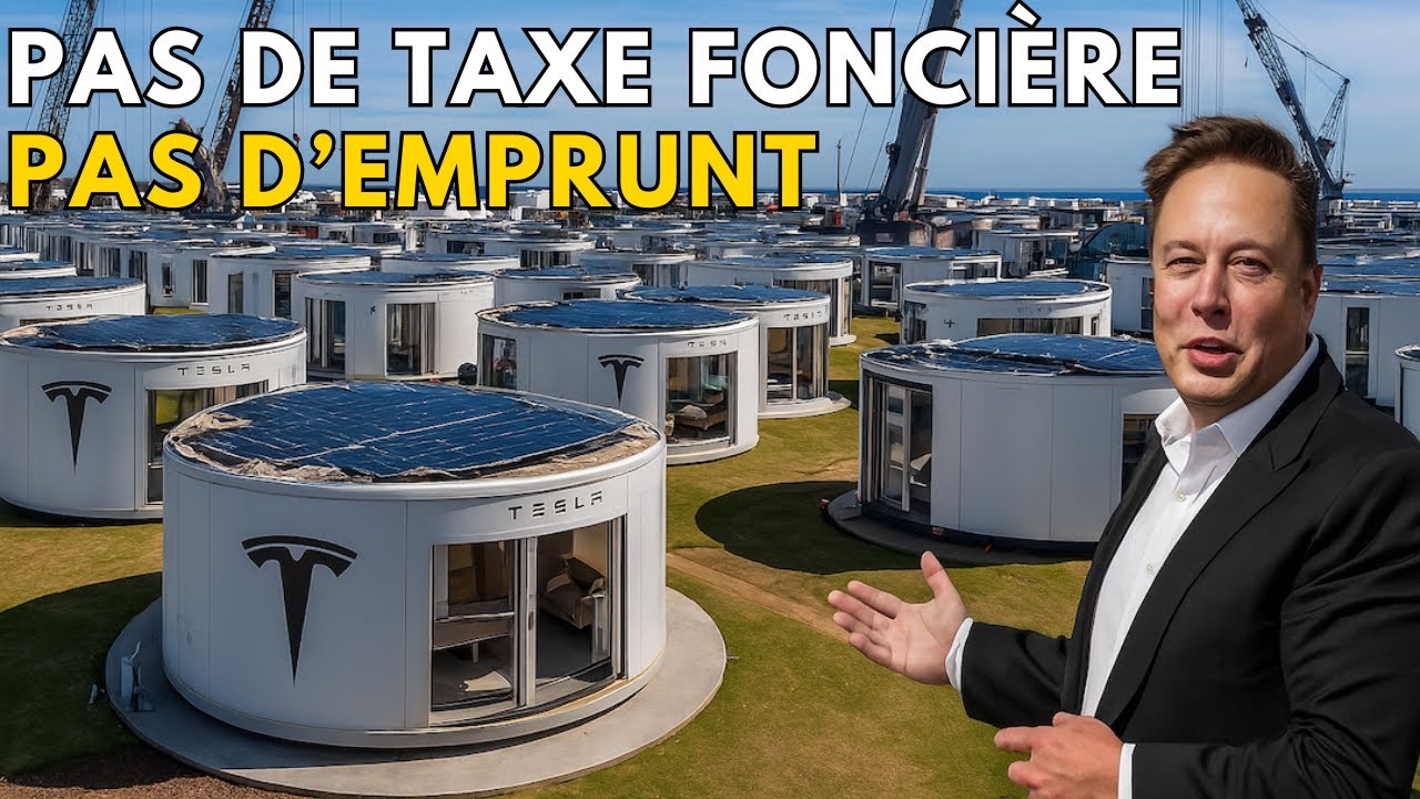 Le projet secret de Tesla qui va choquer le marché immobilier !