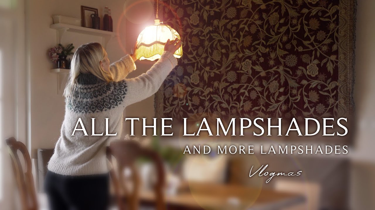 Абажур и грибной суп | Влогмас, день 8