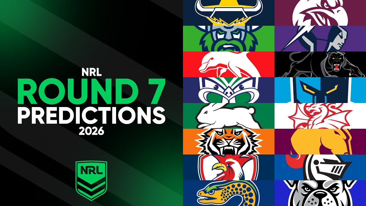 Прогнозы на 7-й тур NRL 2026 года 🏉
