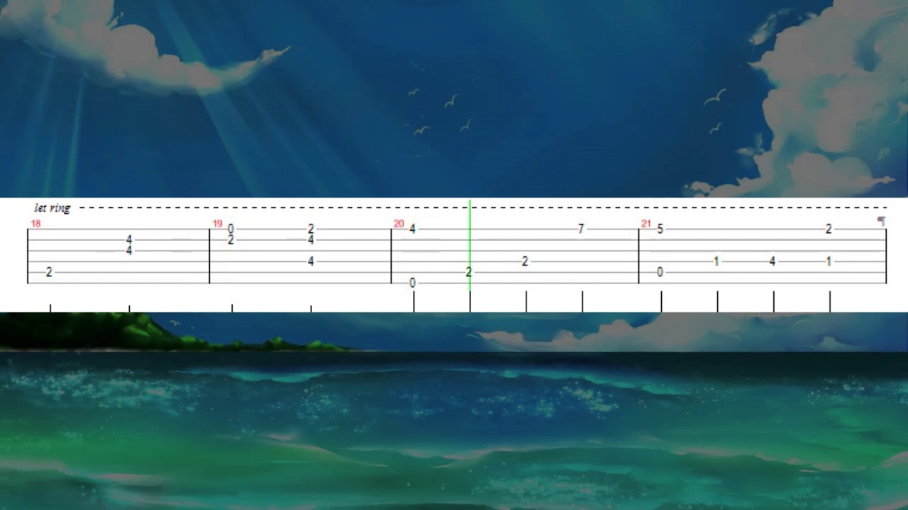 Chrono Cross - Feelings Not Erased Guitar Tab