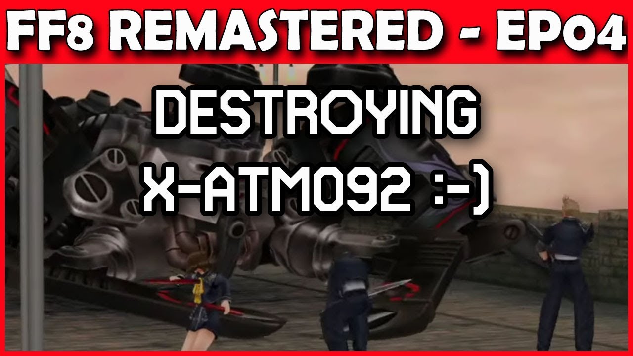 Let's Play Final Fantasy 8 Remastered - Dollet & Spider Boss - Part 4