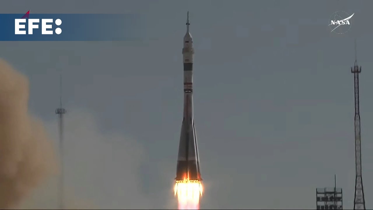Nave tripulada russa Soyuz MS-27 &eacute; acoplada com sucesso &agrave; Esta&ccedil;&atilde;o Espacial Internacional